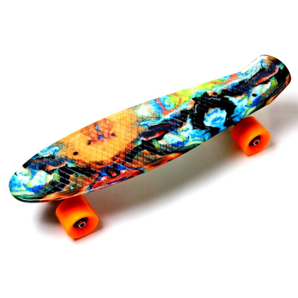 

Пенни борд (Penny Board) 22 с рисунком, Blur