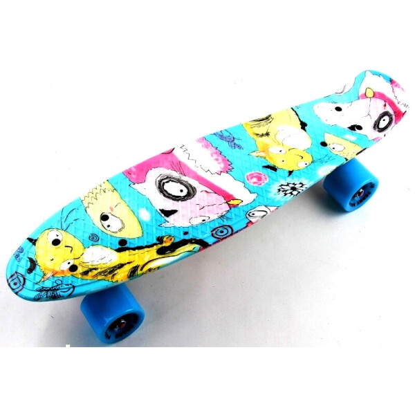

Пенни борд (Penny Board) 22 с рисунком, Cool cat