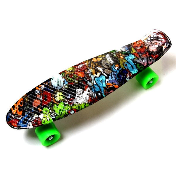 

Пенни борд (Penny Board) 22 с рисунком, Graffiti Monsters