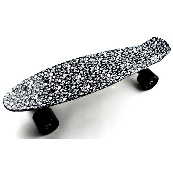 

Пенни борд (Penny Board) 22 с рисунком, Skeleton