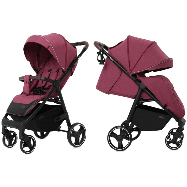 

Коляска прогулочная CARRELLO Bravo CRL-8512 Chili Red +дождевик L