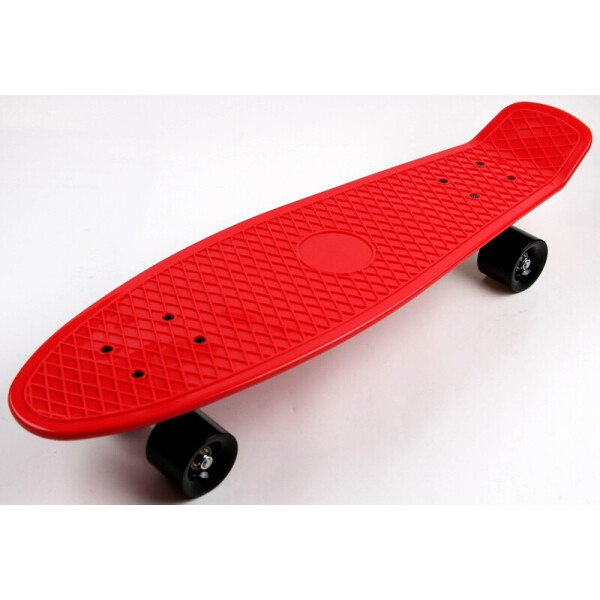 

Пенни борд (Penny Board) Nickel 27 с черными колесами, Red
