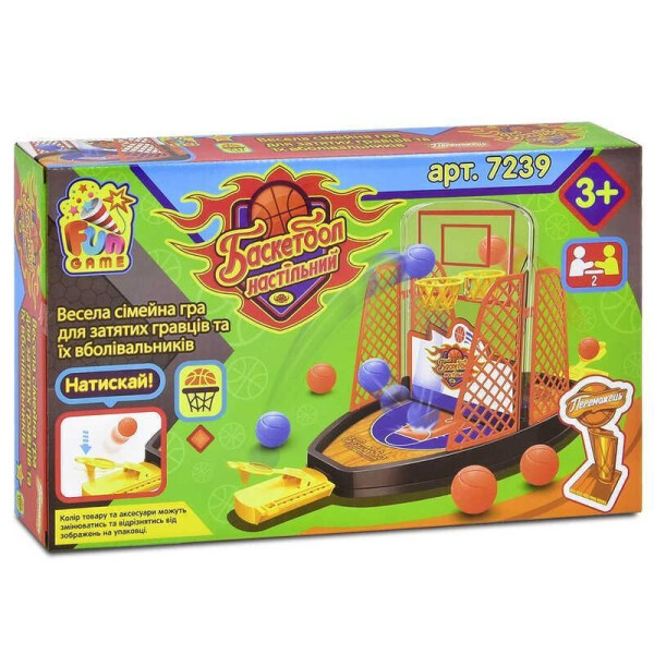 

Настольная игра Баскетбол 7239 (12) FUN GAME, (Украина)