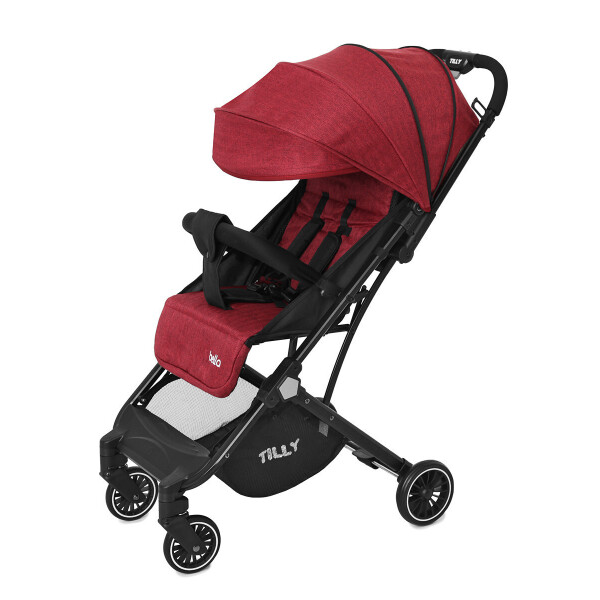 

Детская прогулочная коляска Tilly Bella с амортизацией T-163 Brick Red +дождевик S
