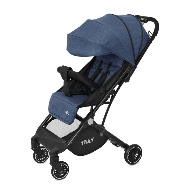 

Детская прогулочная коляска Tilly Bella с амортизацией T-163 Sky Blue +дождевик S
