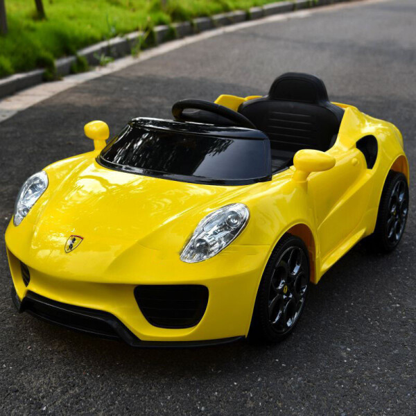 

Детский электромобиль Porsche T-7622 Желтый