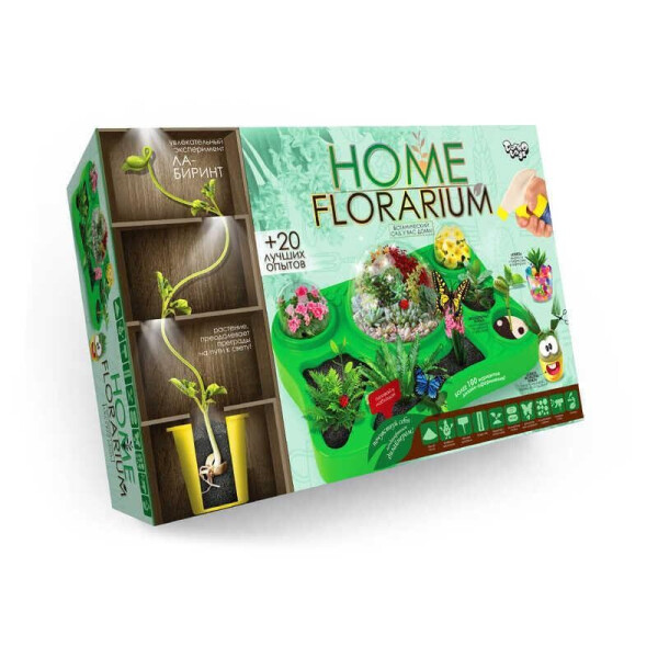 

Набор для выращивания растений Home Florarium HFL-01-01 рус. (5) ДАНКО ТОЙС, (Украина)
