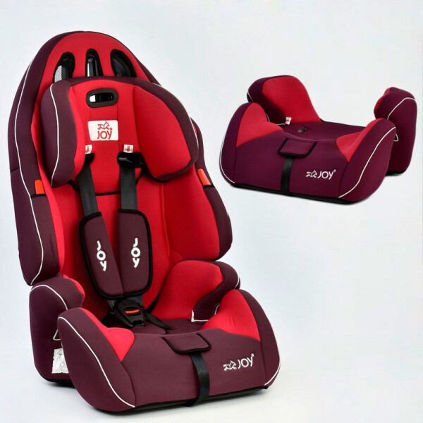 

Автокресло детское JOY (группа 1-2-3) G 4566 красное
