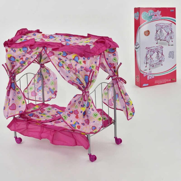 

Кроватка для кукол FL 987 (12) в коробке