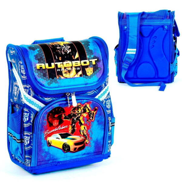 

Ранец Бамблби Kimi Ортопедическая спинка 1 отделение 3 кармана 29x20x37 cм синий