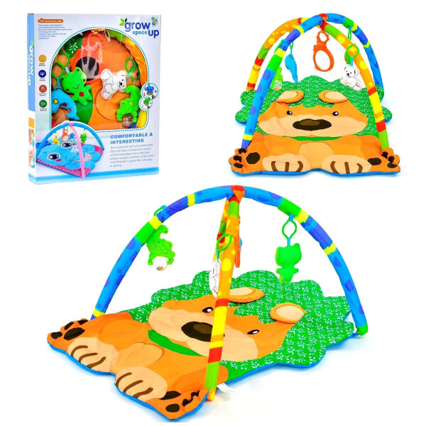 

Игровой коврик Собачка Kimi с 5 подвесками разноцветный