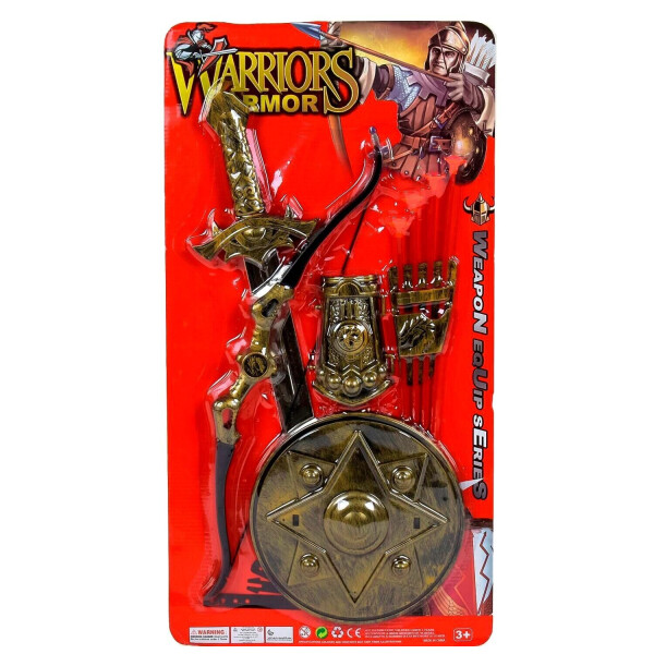 

Набор меч со щитом и лук со стрелами Kimi разноцветный