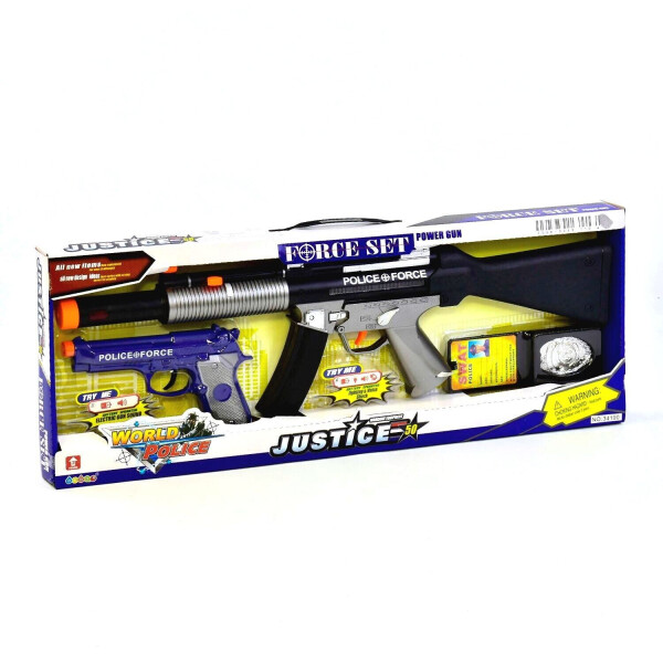 

Набор полицейского оружия Kimi разноцветный