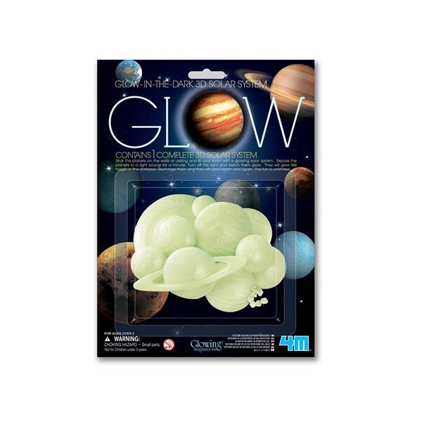 

Игровой набор 4M Светящиеся 3D-наклейки Солнечная система (00-05423)