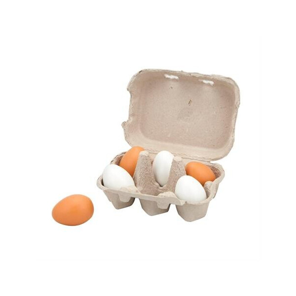 

Игровой набор Viga Toys Лоток с яйцами, 6 шт. (59228)