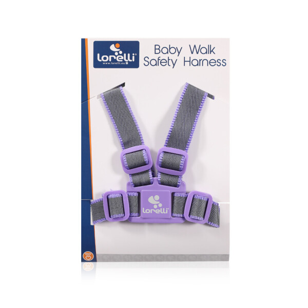 

Детские вожжи Lorelli Baby Walk Safety Harness Серо-фиолетовый (Детские вожжи GREY VIOLET) (Lorelli)