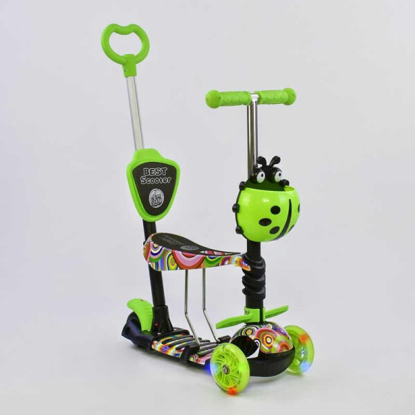 

Самокат 5в1 33650 Best Scooter, Подсветка колес