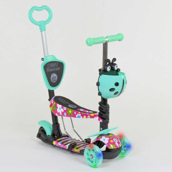 

Самокат 5в1 43702 Best Scooter, Подсветка колес