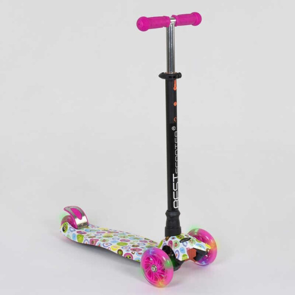 

Самокат 779-1400 MAXI Best Scooter 4 колеса с подсветкой