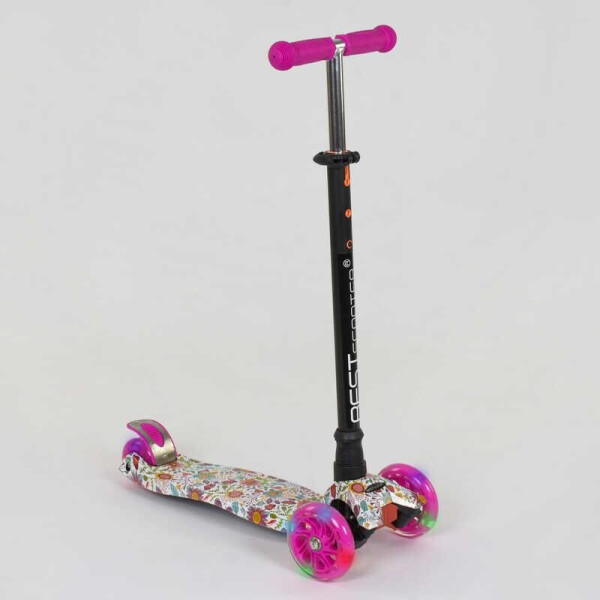 

Самокат 779-1321 MAXI Best Scooter 4 колеса с подсветкой