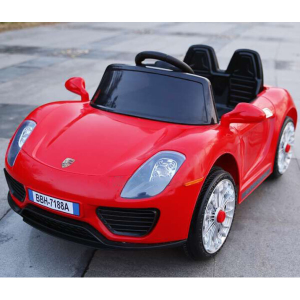 

Детский электромобиль с пультом Porsche T-7616 красный