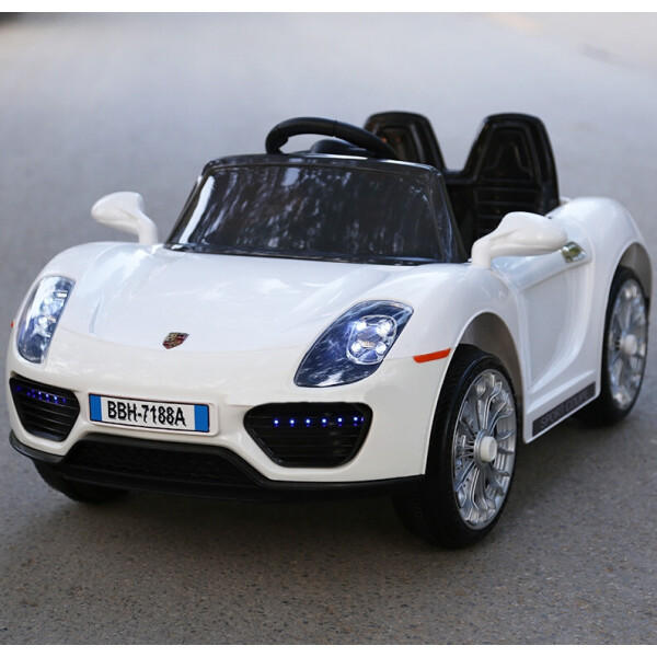 

Детский электромобиль с пультом Porsche T-7616 белый