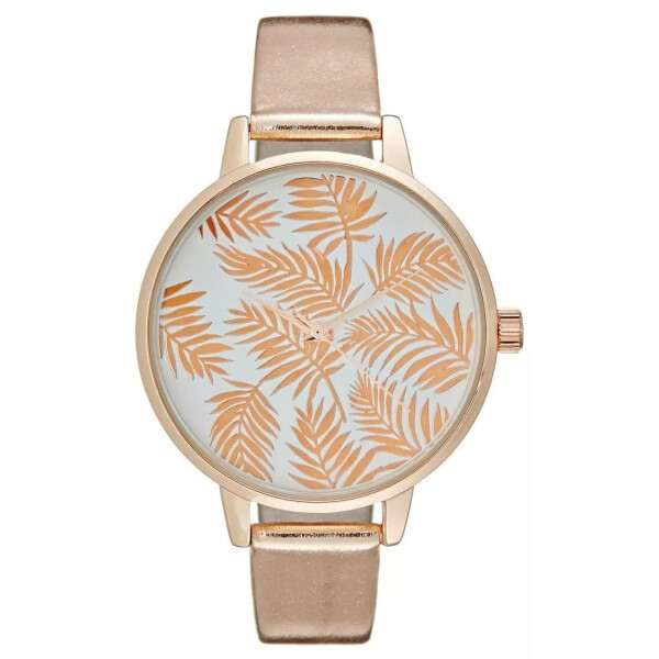 

Женские часы NEW LOOK PALM LEAF DIAL