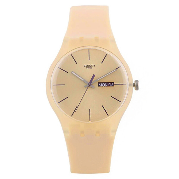 

Женские часы Swatch White Bishop SUOT700 Beige