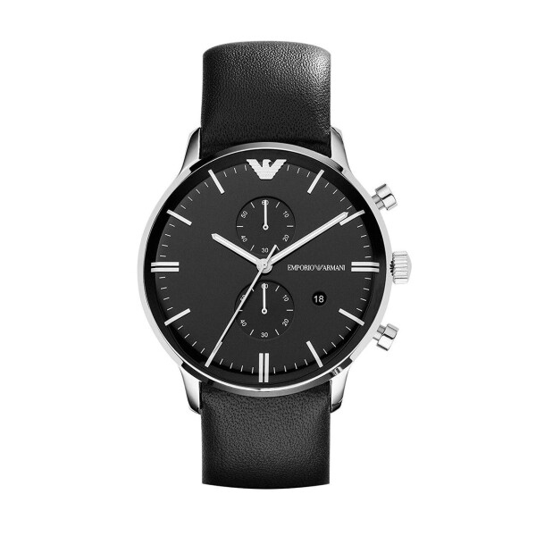 

Мужские часы Emporio Armani AR0397 Black Leather