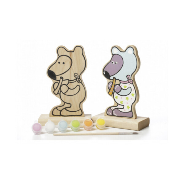 

Игра-раскраска Cubika Мишка с красками (13852)