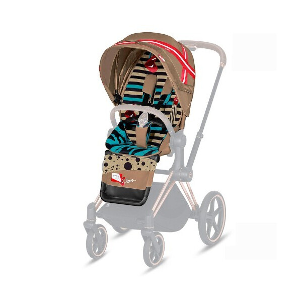 

Детская коляска Комплект ткани для Cybex Priam Lux Seat KK One Love (multicolor) (519003069)