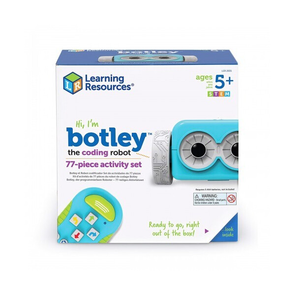 

Игровой STEM-набор LEARNING RESOURCES – РОБОТ BOTLEY (программируемая игрушка-робот, пульт) (LER2935)