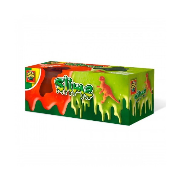 

Слизь-лизун SES Creative - T- REX (240 g, 2 баночки, фигурка) (15005S)