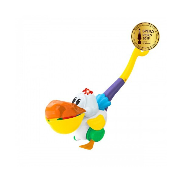 

Игрушка-каталка Kiddieland ПЕЛИКАН-ЗАТЕЙНИК (свет, озвуч. укр. яз.) (054916)