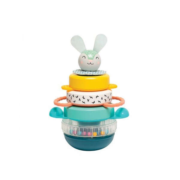 

Развивающая игрушка Taf Toys пирамидка Кролик коллекция Полярное сияние (12445)