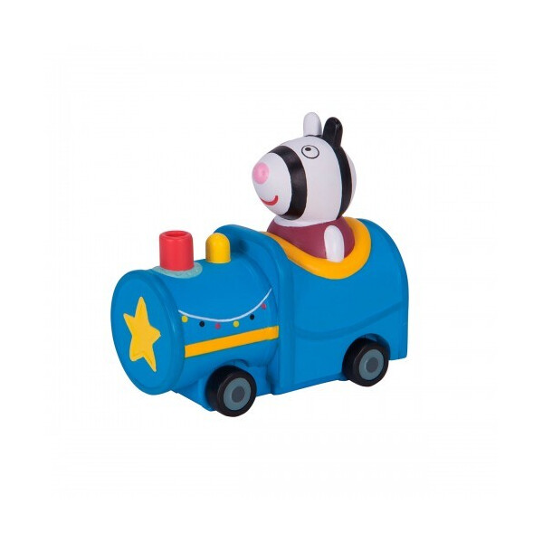 

Мини-машинка Peppa Pig Когда я вырасту Зебра Зоя в поезде (95789)