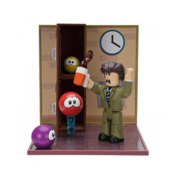 

Игровая коллекционная фигурка Jazwares Roblox Desktop Series Meep City: Principal Panic W6 (ROB0261)