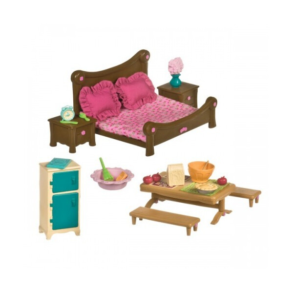 

Игровой набор Li`l Woodzeez Спальня и столовая (6127Z)