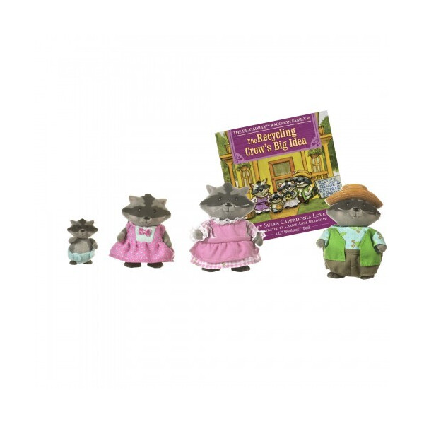 

Набор фигурок Li`l Woodzeez Семья Енотов (6004M)