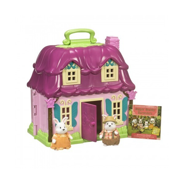 

Игровой набор Li`l Woodzeez Цветочный дом и Семья Кроликов (6103M)