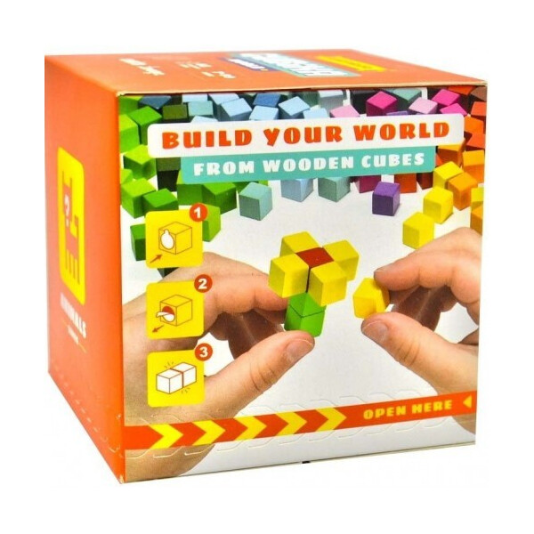 

Деревянная игрушка - сюрприз Cubika World (15177)