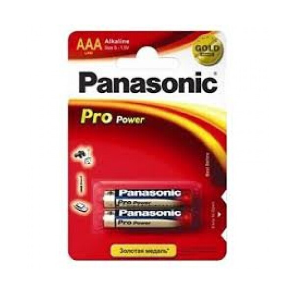

Батарейка Panasonic PRO POWER AAA BLI 2 ALKALINE (LR03XEG/2BP)