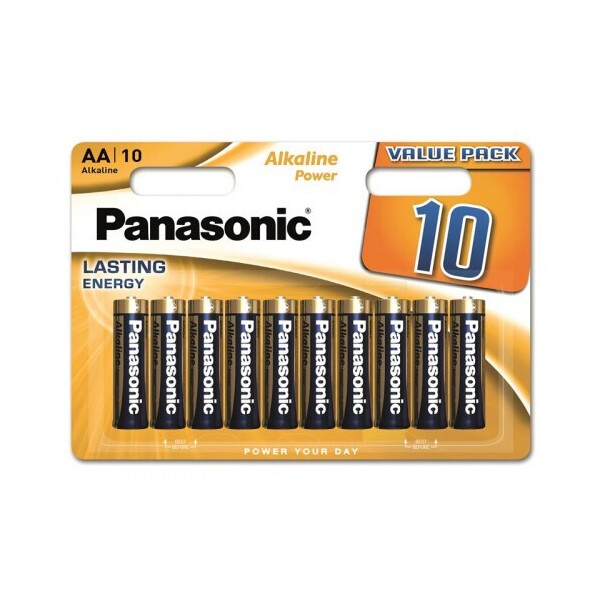 

Батарейка Panasonic ALKALINE POWER AA BLI 10 (LR6REB/10BW)