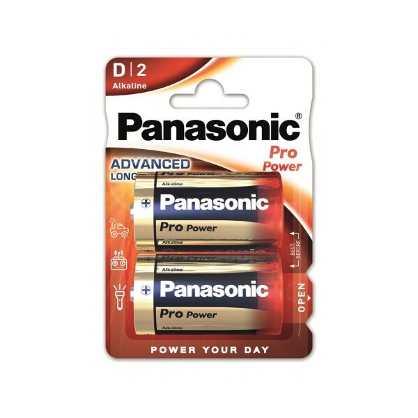 

Батарейка Panasonic PRO POWER D BLI 2 ALKALINE (LR20XEG/2BP)