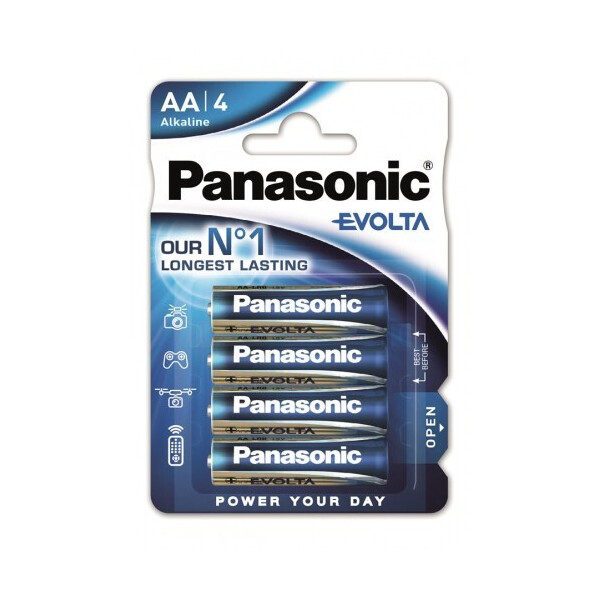 

Батарейка Panasonic EVOLTA AA BLI 4 ALKALINE (LR6EGE/4BP)