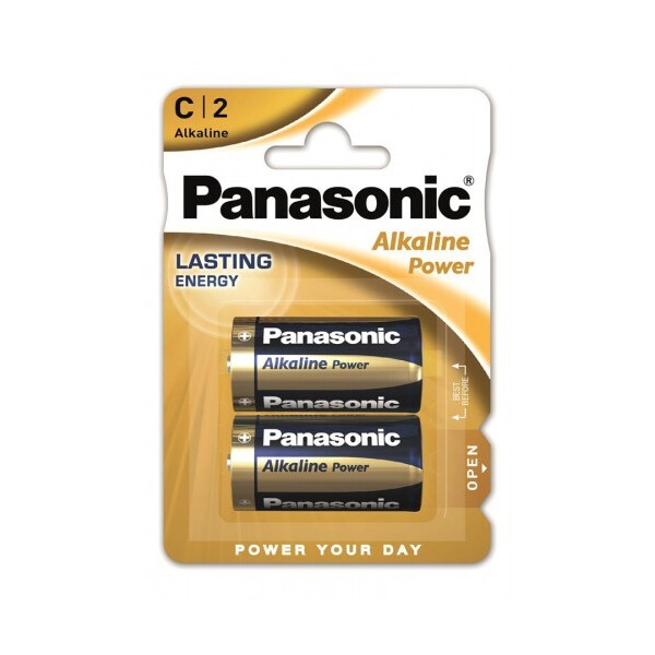 

Батарейка Panasonic ALKALINE POWER C BLI 2 (LR14REB/2BP)