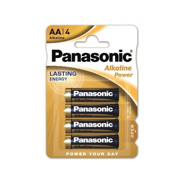 

Батарейка Panasonic ALKALINE POWER AA BLI 4 (LR6REB/4BPR)