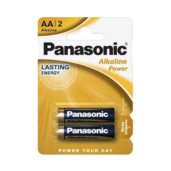 

Батарейка Panasonic ALKALINE POWER AA BLI 2 (LR6REB/2BP)