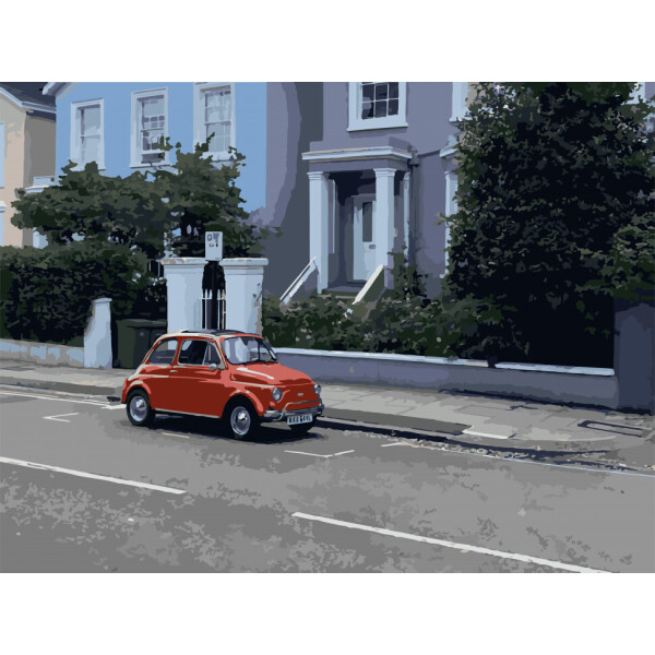 

Картина по номерам. Art Craft Красная кроха 40*50 см 11210-AC