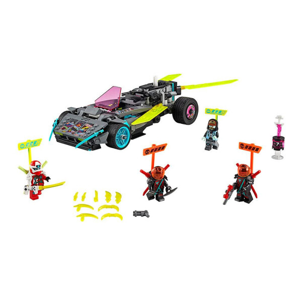 

Блочный конструктор LEGO NINJAGO Тюнингованый ниндзямобиль (71710)
